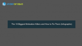 The 10 Biggest Motivation Killers and How to Fix Them (Infographic) 