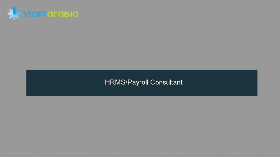 HRMS/Payroll Consultant