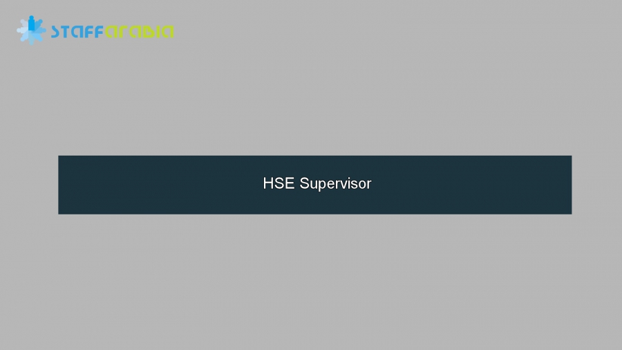 HSE Supervisor