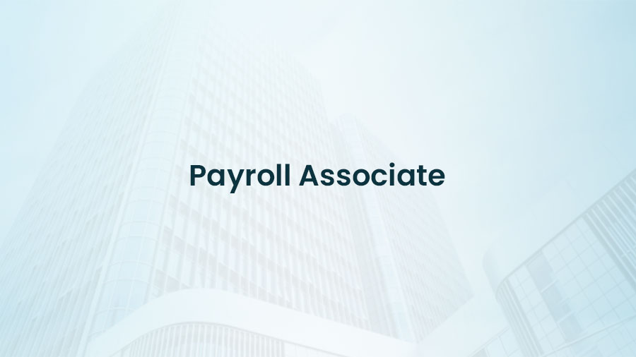 Payroll Associate
