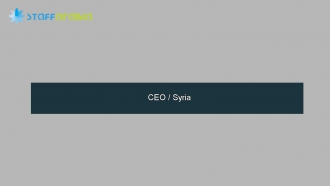 CEO / Syria