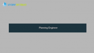 Planning Engineer