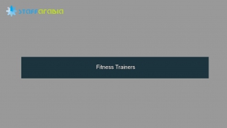Fitness Trainers 