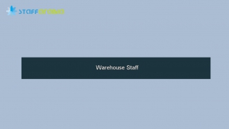 Warehouse Staff