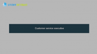 Customer service executive