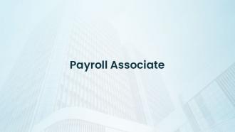 Payroll Associate
