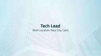 Tech Lead 