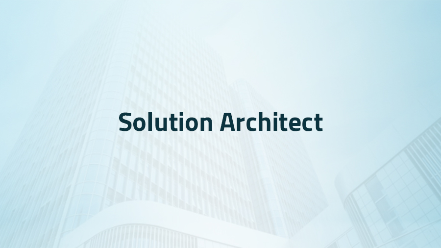 Solution Architect 